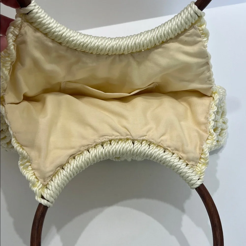 Vintage handmade macrame